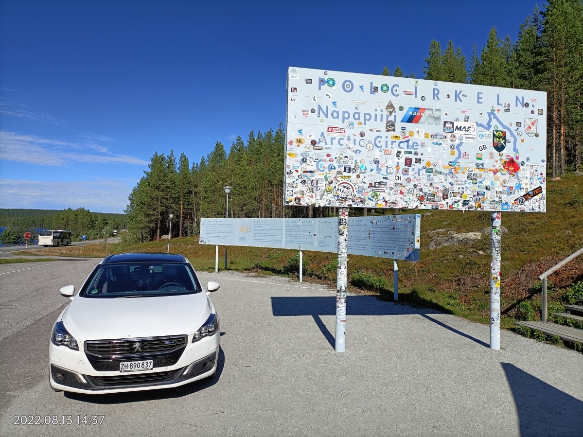 Anreise mit dem Auto nach Schweden