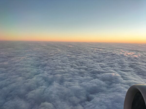 Unsere Anreise mit dem Flugzeug nach Kiruna